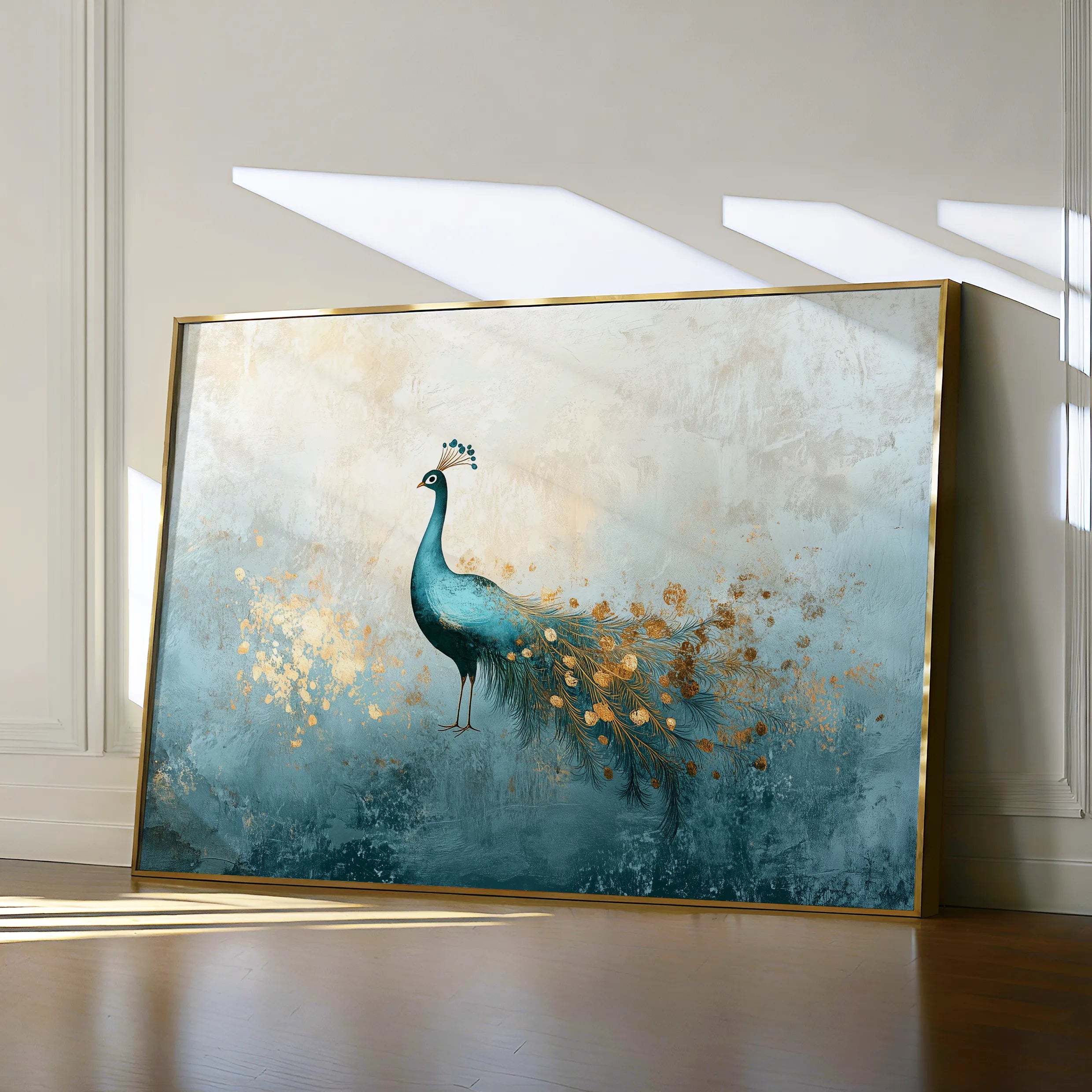 Animals 211 Canvas Art 18" x 24" / 45 x 60 cm / Black