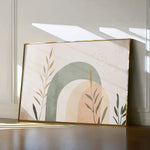 Boho 211 Canvas Art 18" x 24" / 45 x 60 cm / Black