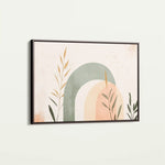 Boho 211 Canvas Art 60 x 40 cm / Black