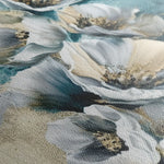 Floral 211 Canvas Art 18" x 24" / 45 x 60 cm / Black
