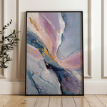 Abstract 2110 Canvas Art 18" x 24" / 45 x 60 cm / Black