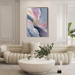 Abstract 2110 Canvas Art 18" x 24" / 45 x 60 cm / Black