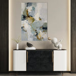 Abstract 2112 Canvas Art 18" x 24" / 45 x 60 cm / Black
