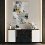 Abstract 2112 Canvas Art 18" x 24" / 45 x 60 cm / Black