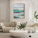 Abstract 2113 Canvas Art 18" x 24" / 45 x 60 cm / Black