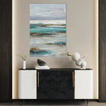 Abstract 2113 Canvas Art 18" x 24" / 45 x 60 cm / Black