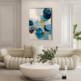Abstract 2119 Canvas Art 18" x 24" / 45 x 60 cm / Black