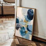 Abstract 2119 Canvas Art 18" x 24" / 45 x 60 cm / Black