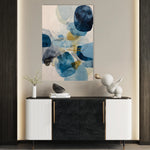 Abstract 2119 Canvas Art 18" x 24" / 45 x 60 cm / Black