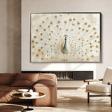 Animals 212 Canvas Art 18" x 24" / 45 x 60 cm / Black