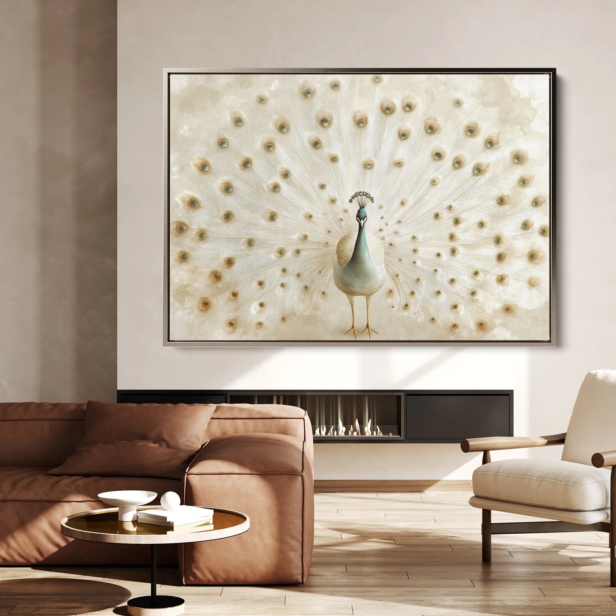 Animals 212 Canvas Art 18" x 24" / 45 x 60 cm / Black