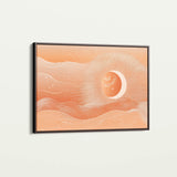 Boho 212 Canvas Art 18" x 24" / 45 x 60 cm / Black