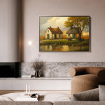 Landscape 212 Canvas Art 18" x 24" / 45 x 60 cm / Black