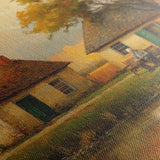 Landscape 212 Canvas Art 18" x 24" / 45 x 60 cm / Black