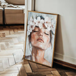 Portrait 212 Canvas Art 60 x 40 cm / Black