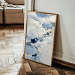 Abstract 2120 Canvas Art 18" x 24" / 45 x 60 cm / Black