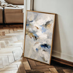 Abstract 2123 Canvas Art 18" x 24" / 45 x 60 cm / Black