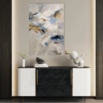 Abstract 2123 Canvas Art 18" x 24" / 45 x 60 cm / Black
