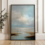 Abstract 2125 Canvas Art 18" x 24" / 45 x 60 cm / Black