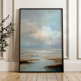 Abstract 2125 Canvas Art 18" x 24" / 45 x 60 cm / Black