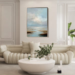 Abstract 2125 Canvas Art 18" x 24" / 45 x 60 cm / Black