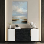 Abstract 2125 Canvas Art 18" x 24" / 45 x 60 cm / Black