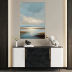 Abstract 2126 Canvas Art 18" x 24" / 45 x 60 cm / Black