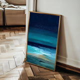 Abstract 2127 Canvas Art 18" x 24" / 45 x 60 cm / Black