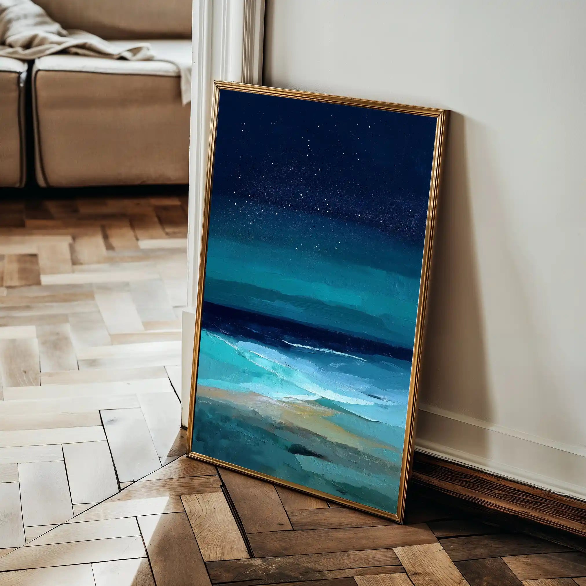 Abstract 2127 Canvas Art 60 x 40 cm / Black