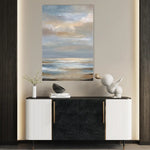 Abstract 2129 Canvas Art 18" x 24" / 45 x 60 cm / Black