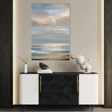 Abstract 2129 Canvas Art 18" x 24" / 45 x 60 cm / Black