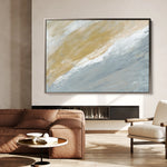 Abstract 213 Canvas Art 18" x 24" / 45 x 60 cm / Black