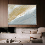 Abstract 213 Canvas Art 18" x 24" / 45 x 60 cm / Black