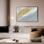 Abstract 213 Canvas Art 18" x 24" / 45 x 60 cm / Black