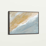 Abstract 213 Canvas Art 18" x 24" / 45 x 60 cm / Black