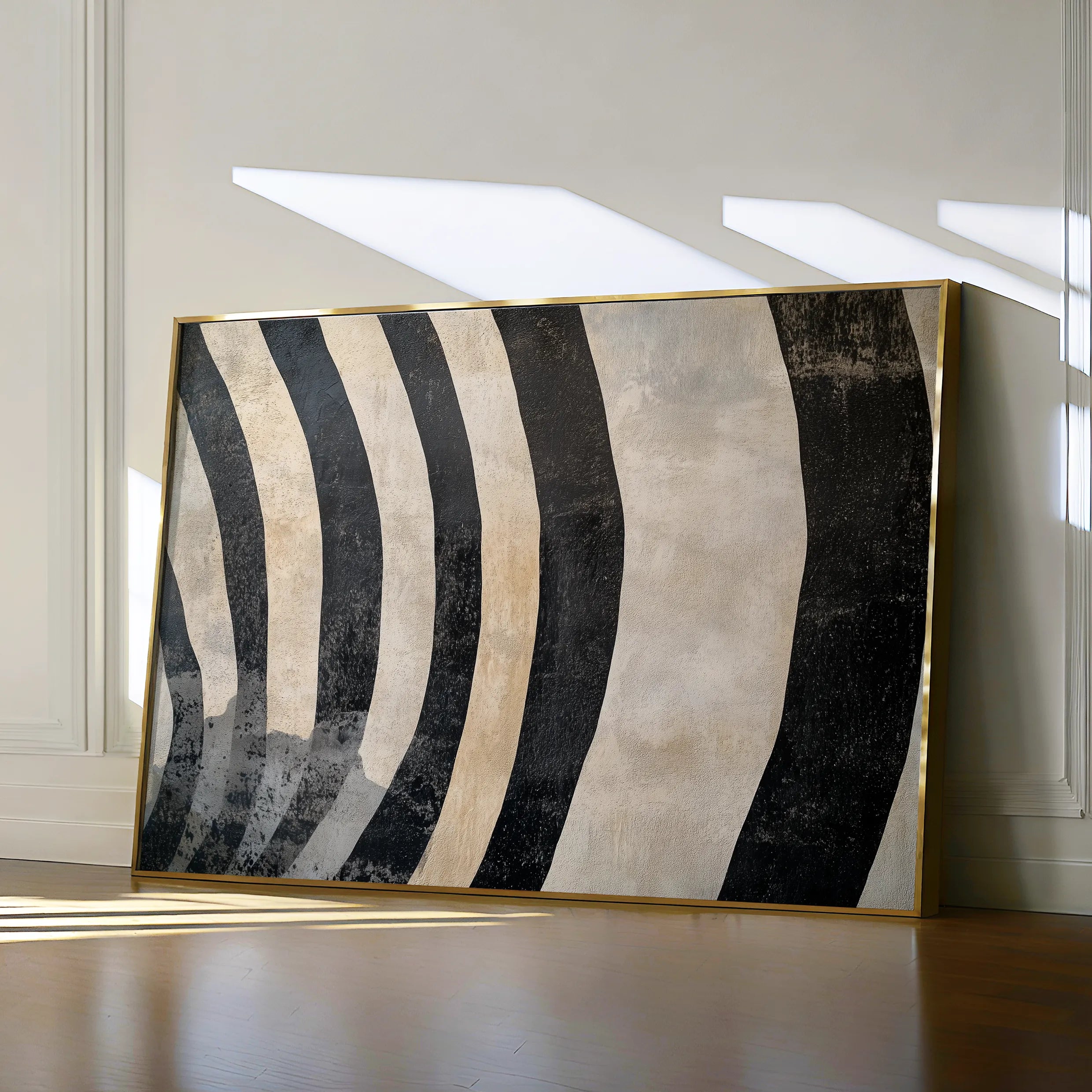 Animals 213 Canvas Art 18" x 24" / 45 x 60 cm / Black
