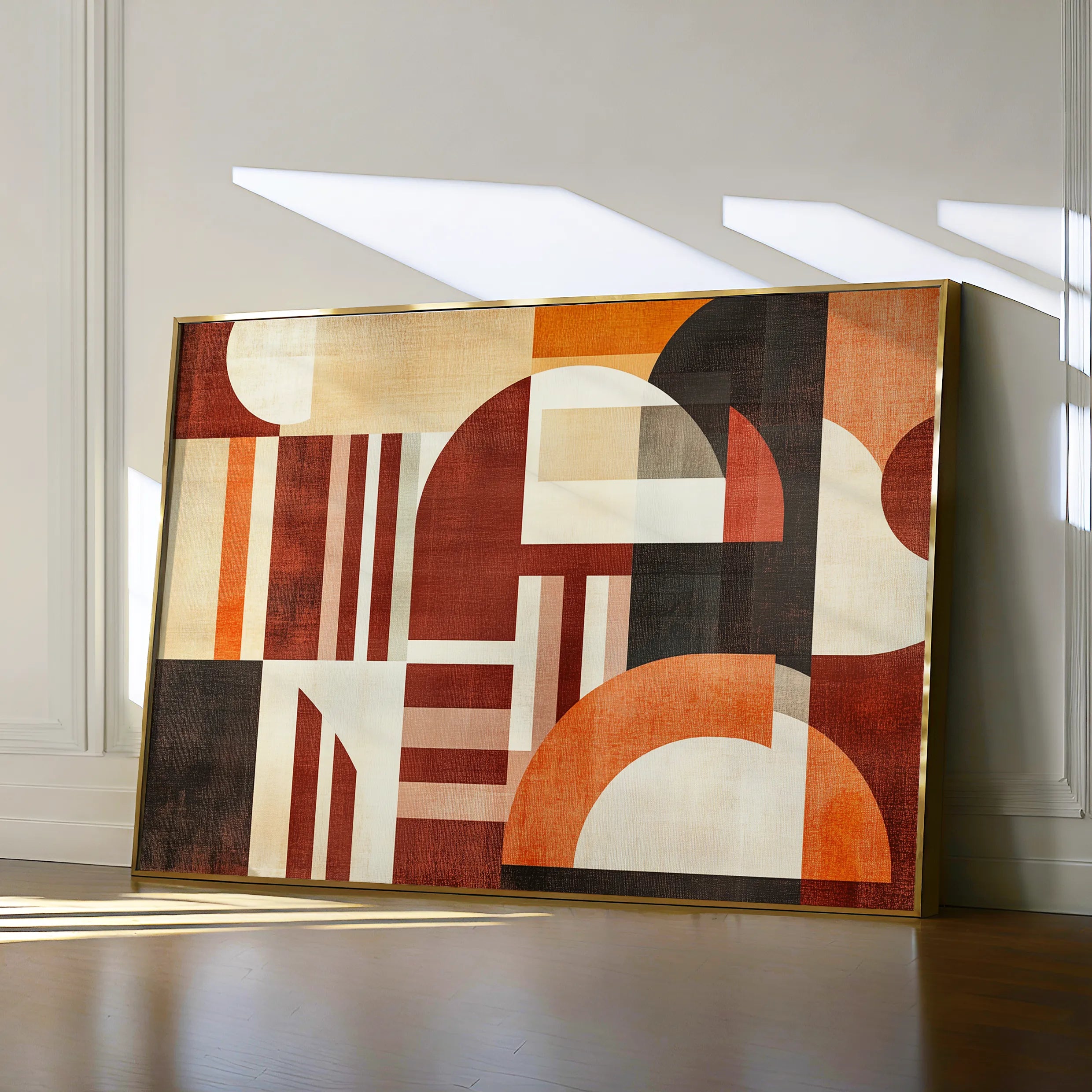 Boho 213 Canvas Art 18" x 24" / 45 x 60 cm / Black