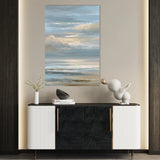Abstract 2130 Canvas Art 18" x 24" / 45 x 60 cm / Black