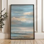 Abstract 2130 Canvas Art 60 x 40 cm / Black