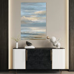 Abstract 2130 Canvas Art 60 x 40 cm / Black