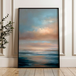 Abstract 2131 Canvas Art 60 x 40 cm / Black