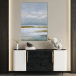 Abstract 2132 Canvas Art 18" x 24" / 45 x 60 cm / Black