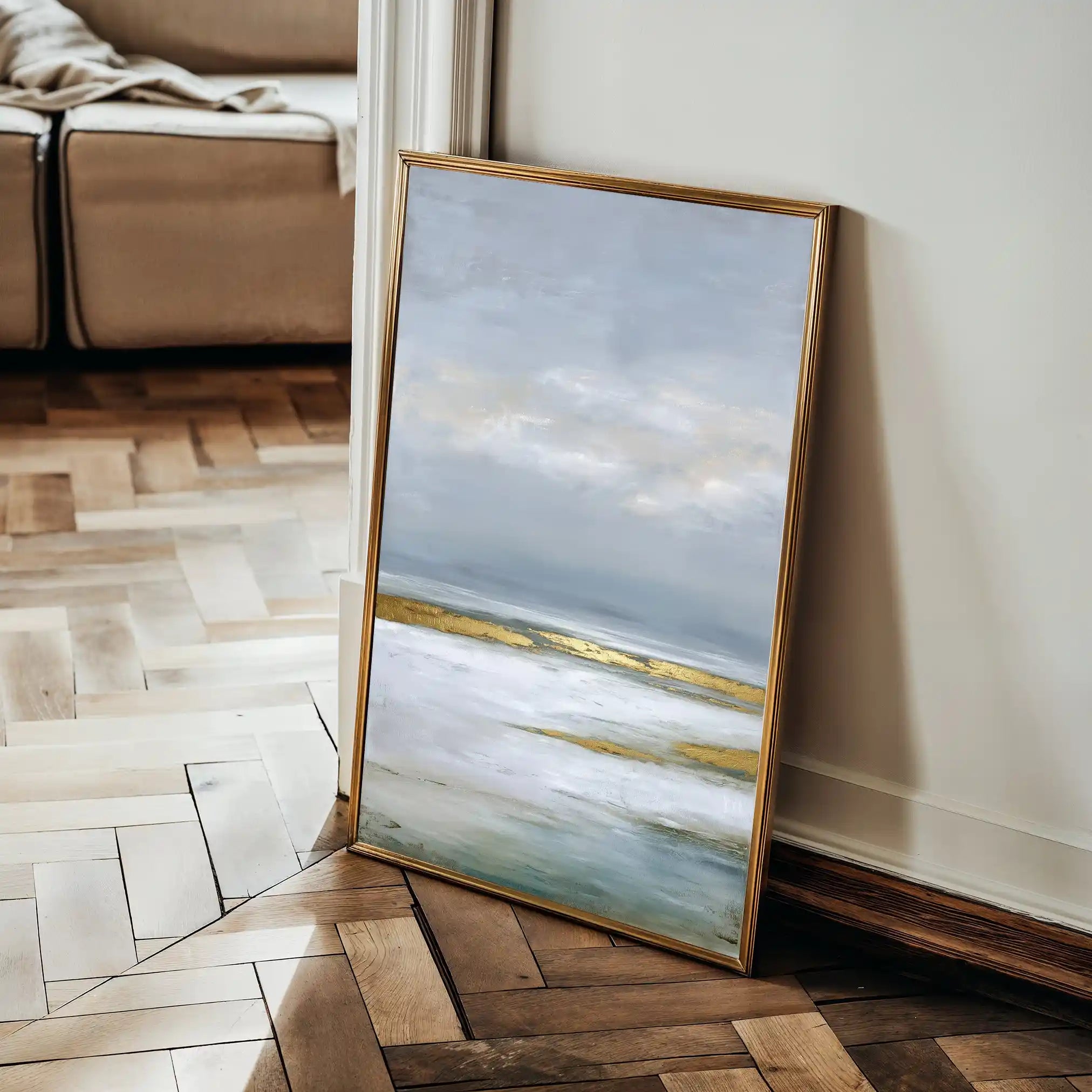 Abstract 2132 Canvas Art 60 x 40 cm / Black