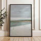Abstract 2133 Canvas Art 18" x 24" / 45 x 60 cm / Black