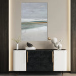 Abstract 2133 Canvas Art 18" x 24" / 45 x 60 cm / Black