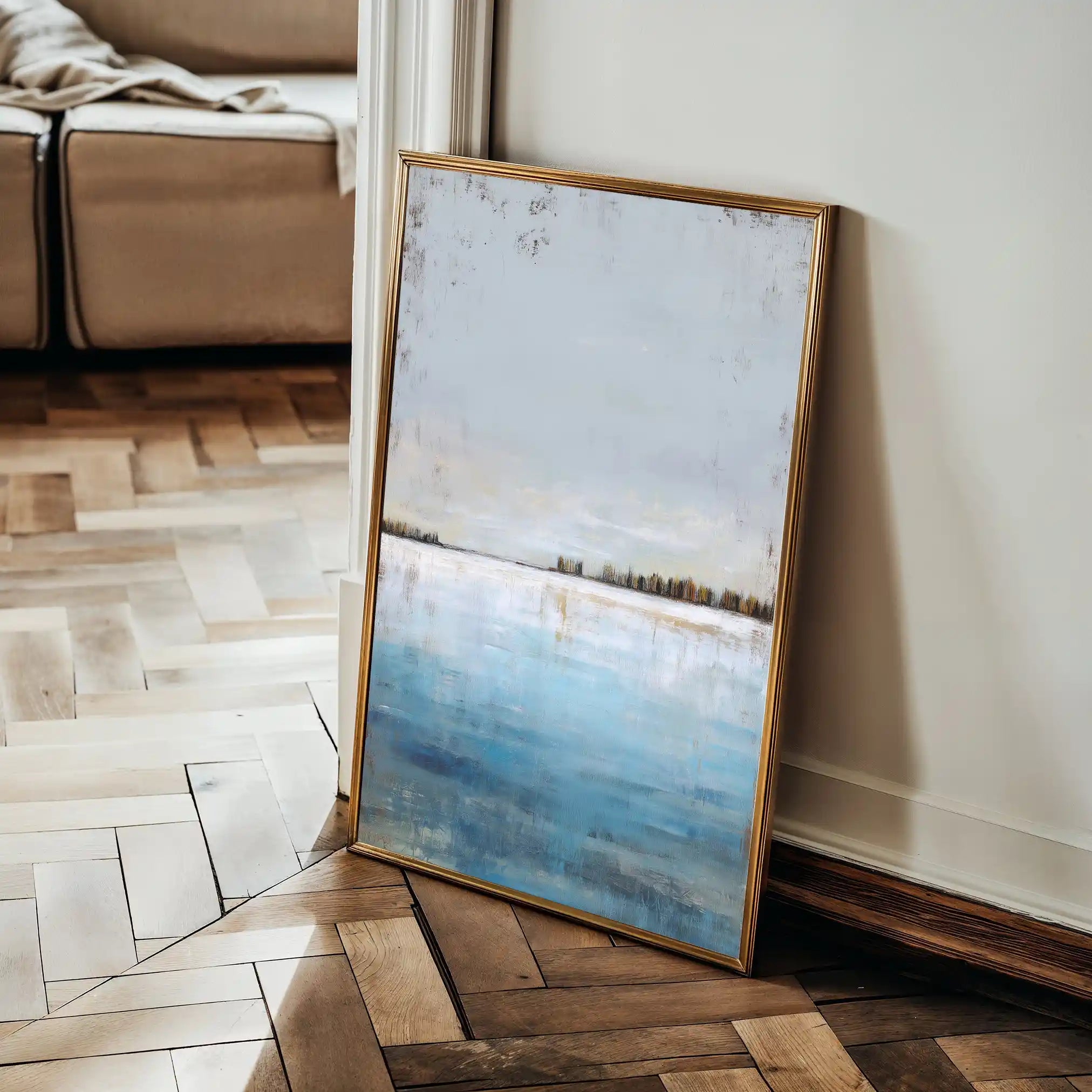 Abstract 2134 Canvas Art 60 x 40 cm / Black
