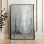 Abstract 2135 Canvas Art 18" x 24" / 45 x 60 cm / Black