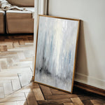 Abstract 2135 Canvas Art 18" x 24" / 45 x 60 cm / Black