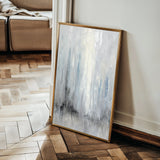 Abstract 2135 Canvas Art 18" x 24" / 45 x 60 cm / Black