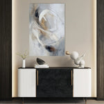 Abstract 2137 Canvas Art 18" x 24" / 45 x 60 cm / Black
